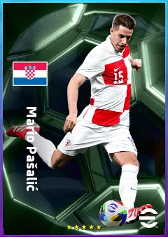 Mario Pašalić eFootball 2026 player card, 81 OVR AMF