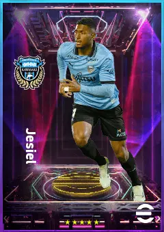 Jesiel eFootball 2026 player card, 77 OVR CB