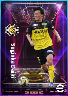 Sugioka Daiki eFootball 2026 player card, 78 OVR LB