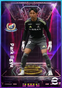Park Ilgyu eFootball 2026 player card, 76 OVR GK