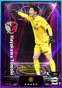 Hayakawa Tomoki eFootball 2026 player card, 78 OVR GK