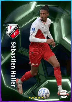 Sébastien Haller eFootball 2026 player card, 81 OVR CF