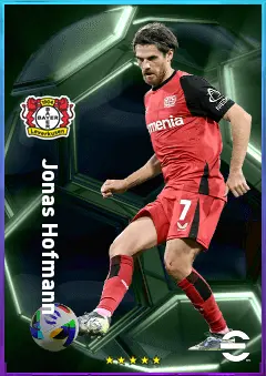 Jonas Hofmann eFootball 2026 player card, 80 OVR AMF