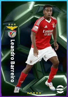 Leandro Barreiro eFootball 2026 player card, 79 OVR CMF