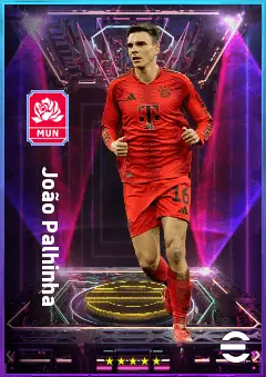 João Palhinha eFootball 2026 player card, 82 OVR DMF