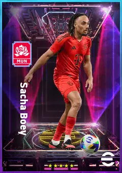Sacha Boey eFootball 2026 player card, 81 OVR RB