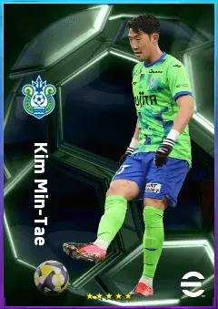 Kim Min-Tae eFootball 2026 player card, 75 OVR CB