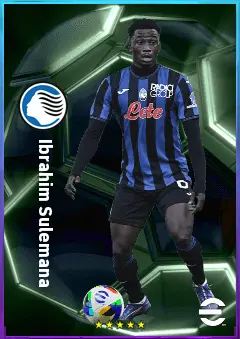 Ibrahim Sulemana eFootball 2026 player card, 78 OVR DMF
