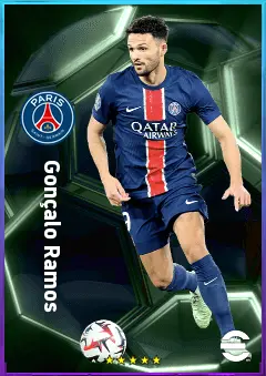 Gonçalo Ramos eFootball 2026 player card, 82 OVR CF