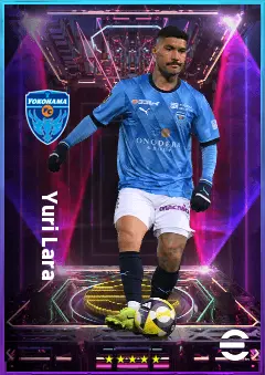 Yuri Lara eFootball 2026 player card, 76 OVR CMF