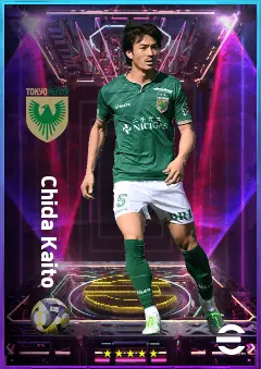 Chida Kaito eFootball 2026 player card, 75 OVR CB