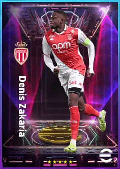 Denis Zakaria eFootball 2026 player card, 81 OVR DMF