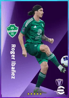Roger Ibañez eFootball 2026 player card, 83 OVR CB