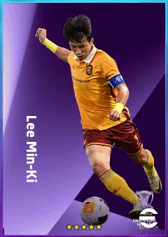 Lee Min-Ki eFootball 2026 player card, 77 OVR LB