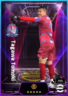 Tagawa Tomoki eFootball 2026 player card, 77 OVR GK