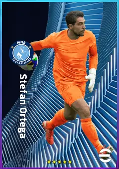Stefan Ortega eFootball 2026 player card, 80 OVR GK