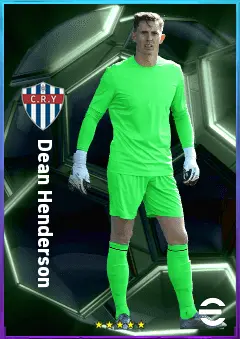 Dean Henderson eFootball 2026 player card, 81 OVR GK