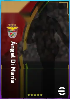 Ángel Di María eFootball 2026 player card, 78 OVR RWF