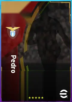 Pedro eFootball 2026 player card, 73 OVR RWF