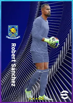 Robert Sánchez eFootball 2026 player card, 80 OVR GK