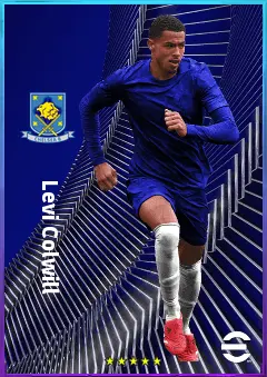 Levi Colwill eFootball 2026 player card, 83 OVR CB
