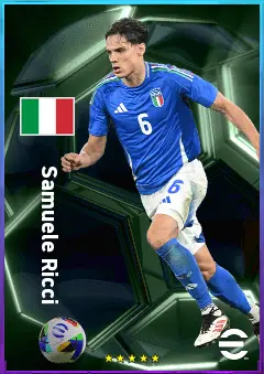 Samuele Ricci eFootball 2026 player card, 81 OVR DMF