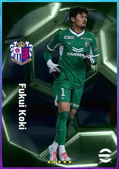 Fukui Koki eFootball 2026 player card, 74 OVR GK