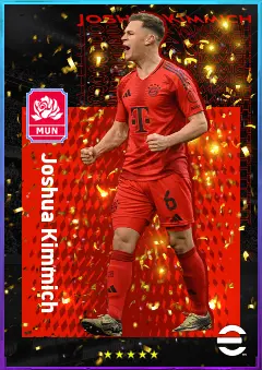 Joshua Kimmich eFootball 2026 player card, 85 OVR DMF