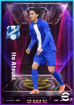Ito Atsuki eFootball 2026 player card, 81 OVR DMF