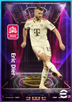 Eric Dier eFootball 2026 player card, 80 OVR CB