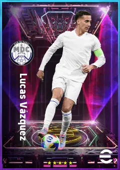 Lucas Vázquez eFootball 2026 player card, 81 OVR RB