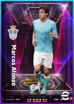 Marcos Alonso eFootball 2026 player card, 80 OVR LB