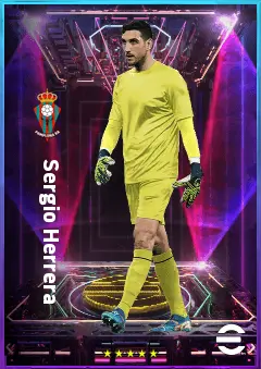 Sergio Herrera eFootball 2026 player card, 81 OVR GK
