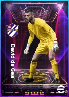 David de Gea eFootball 2026 player card, 82 OVR GK