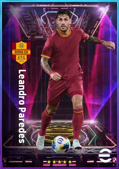 Leandro Paredes eFootball 2026 player card, 80 OVR DMF
