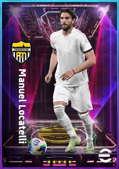 Manuel Locatelli eFootball 2026 player card, 82 OVR DMF