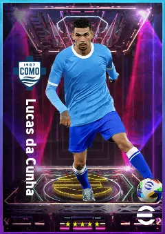 Lucas da Cunha eFootball 2026 player card, 79 OVR LWF