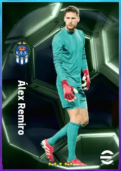 Álex Remiro eFootball 2026 player card, 82 OVR GK