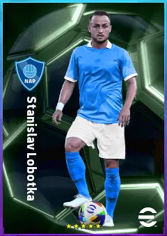 Stanislav Lobotka eFootball 2026 player card, 81 OVR DMF