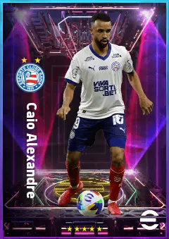 Caio Alexandre eFootball 2026 player card, 80 OVR CMF