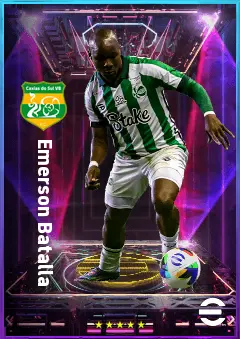 Emerson Batalla eFootball 2026 player card, 77 OVR RWF