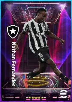 Nathan Fernandes eFootball 2026 player card, 76 OVR LWF