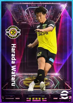 Harada Wataru eFootball 2026 player card, 78 OVR RB