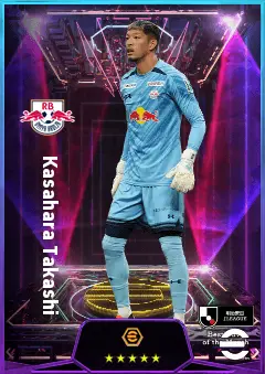 Kasahara Takashi eFootball 2026 player card, 76 OVR GK