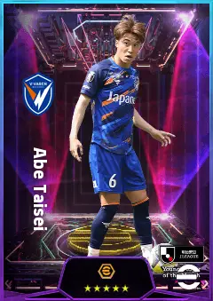 Abe Taisei eFootball 2026 player card, 78 OVR CMF