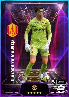 Pisano A.Kouto Horio eFootball 2026 player card, 74 OVR GK