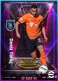 Deniz Türüç eFootball 2026 player card, 79 OVR RWF