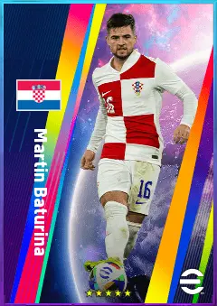 Martin Baturina eFootball 2026 player card, 81 OVR CMF