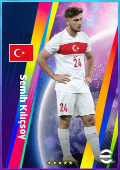 Semih Kılıçsoy eFootball 2026 player card, 79 OVR CF