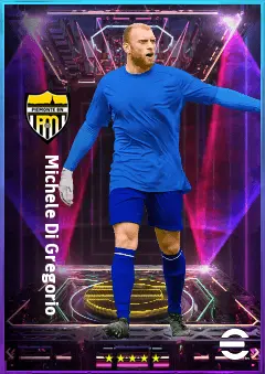 Michele Di Gregorio eFootball 2026 player card, 83 OVR GK